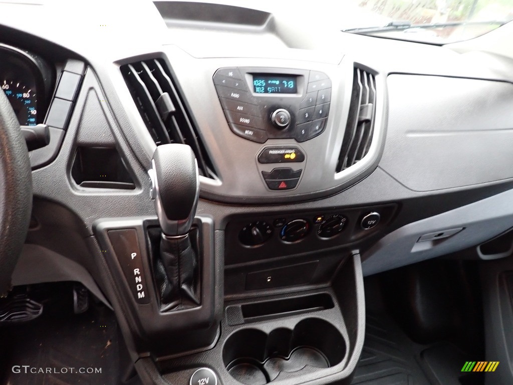 2018 Ford Transit Van 250 LR Regular Charcoal Black Dashboard Photo #142711712