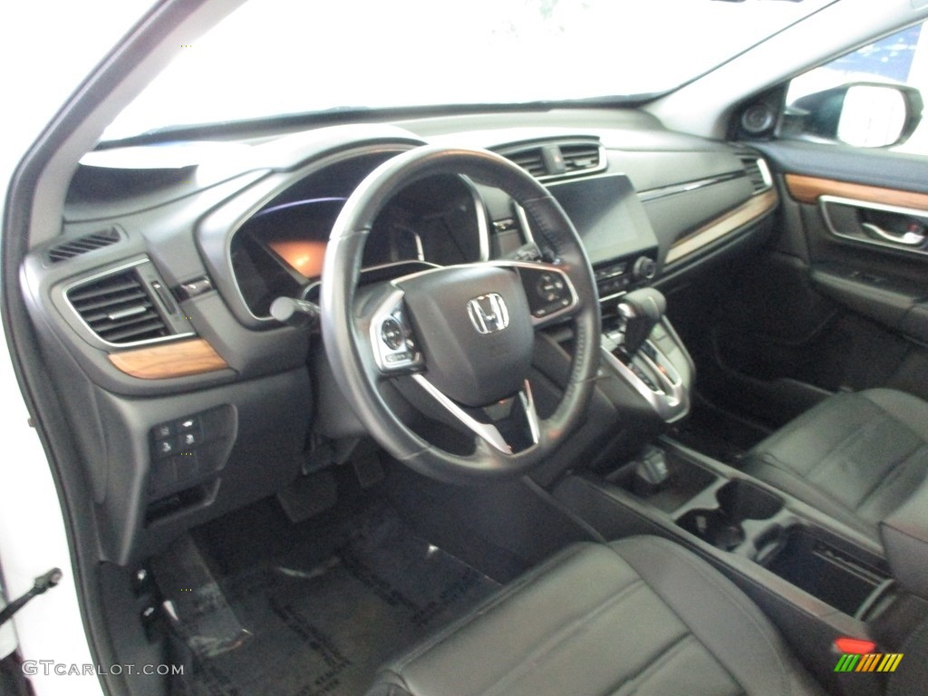 2019 CR-V Touring AWD - Platinum White Pearl / Black photo #27