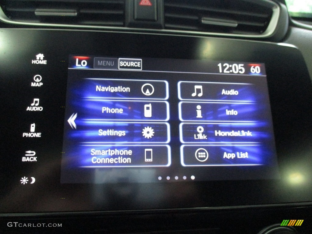 2019 CR-V Touring AWD - Platinum White Pearl / Black photo #37