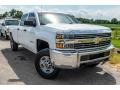 Summit White 2015 Chevrolet Silverado 2500HD WT Crew Cab 4x4