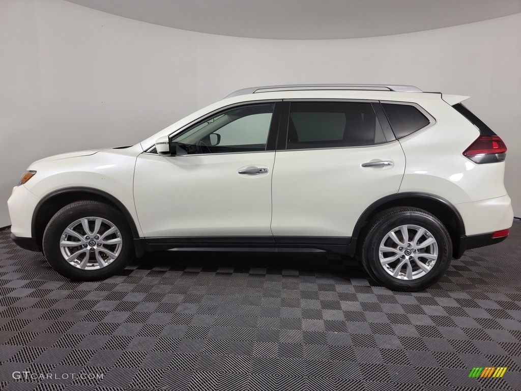 2019 Rogue SV AWD - Glacier White / Charcoal photo #6