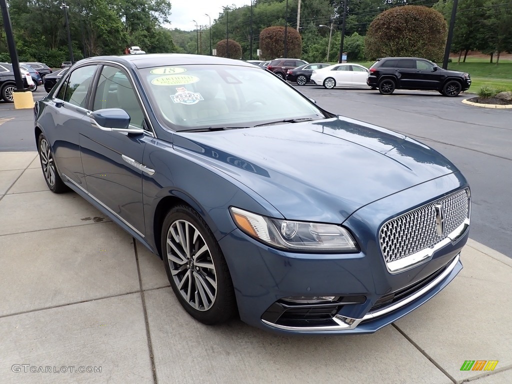 Blue Diamond 2018 Lincoln Continental Select AWD Exterior Photo #142713023