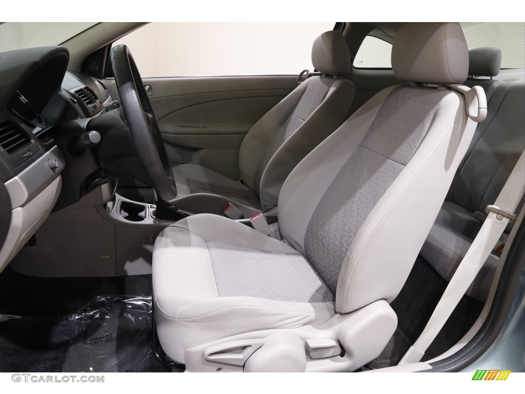 2010 Cobalt LS Coupe - Silver Moss Metallic / Gray photo #5