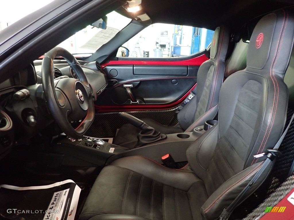 2015 Alfa Romeo 4C Launch Edition Coupe Front Seat Photo #142714103