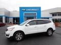 Summit White 2017 Chevrolet Traverse LT AWD
