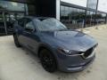 2021 Polymetal Gray Mazda CX-5 Carbon Edition AWD  photo #1