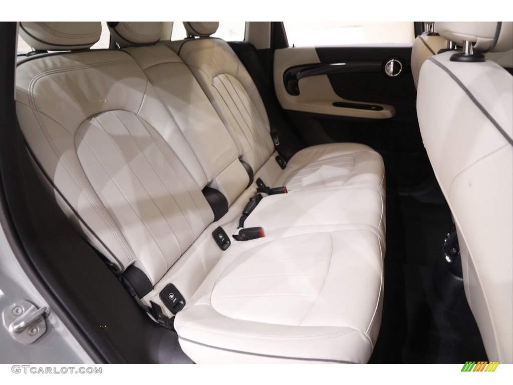 Satellite Gray Lounge Leather Interior 2019 Mini Countryman Cooper S E All4 Hybrid Photo #142714424