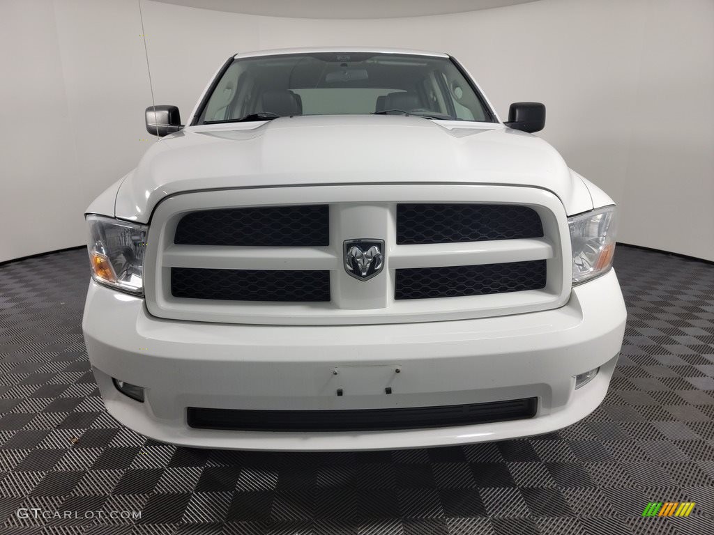 2012 Ram 1500 ST Crew Cab 4x4 - Bright White / Dark Slate Gray/Medium Graystone photo #3