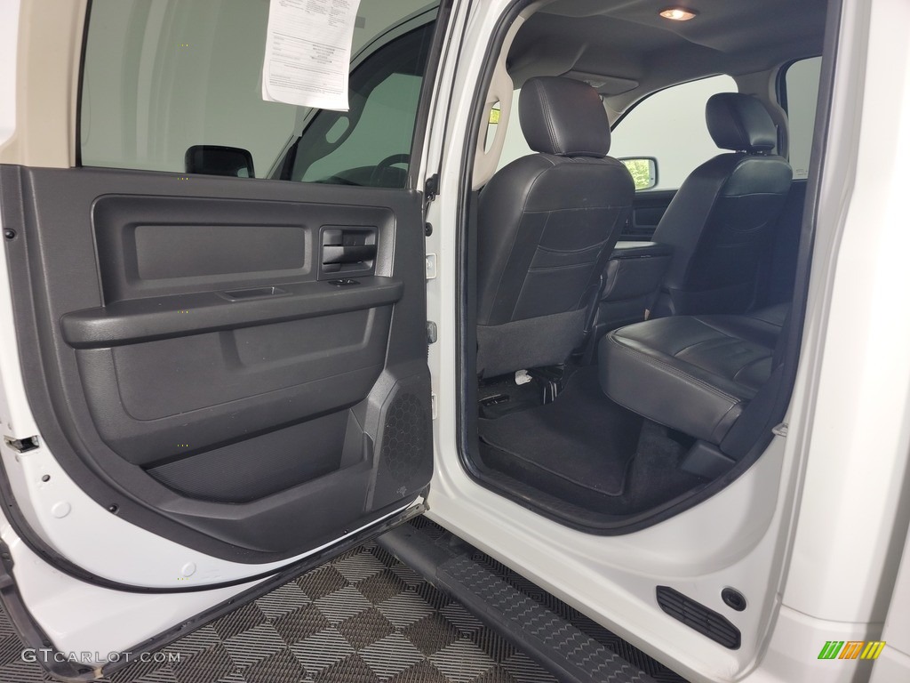 2012 Ram 1500 ST Crew Cab 4x4 - Bright White / Dark Slate Gray/Medium Graystone photo #23