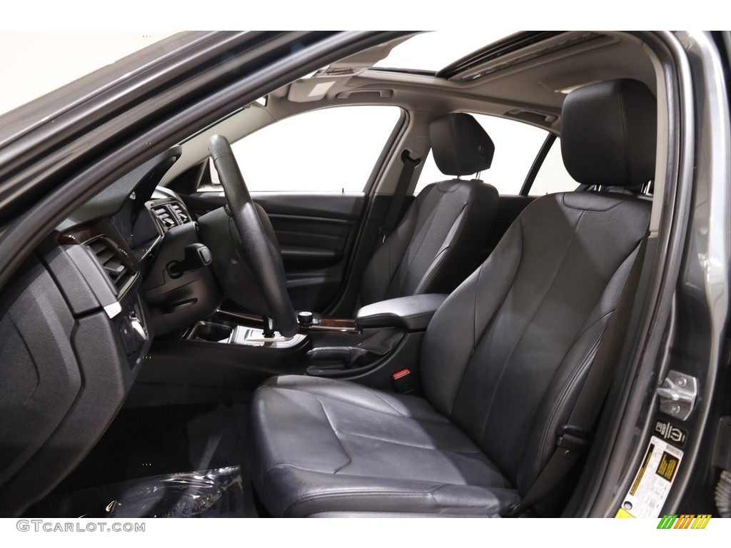 2015 3 Series 320i xDrive Sedan - Mineral Grey Metallic / Black photo #5