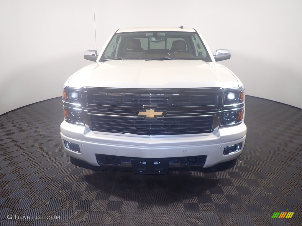 2014 Silverado 1500 High Country Crew Cab 4x4 - White Diamond Tricoat / High Country Saddle photo #5