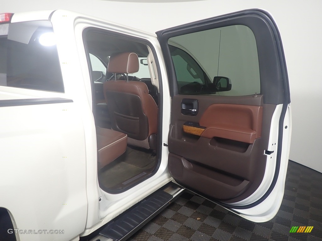 2014 Silverado 1500 High Country Crew Cab 4x4 - White Diamond Tricoat / High Country Saddle photo #35