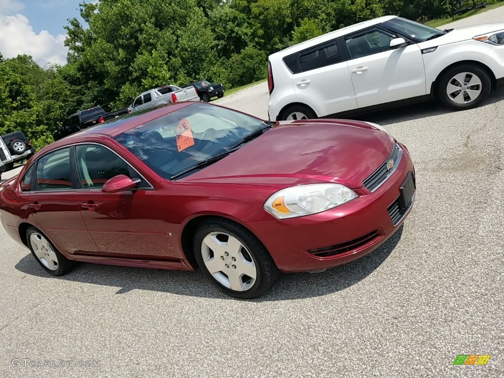 2008 Impala LT - Red Jewel Tintcoat / Gray/Ebony Black photo #1