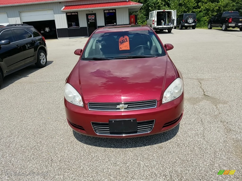 2008 Impala LT - Red Jewel Tintcoat / Gray/Ebony Black photo #2