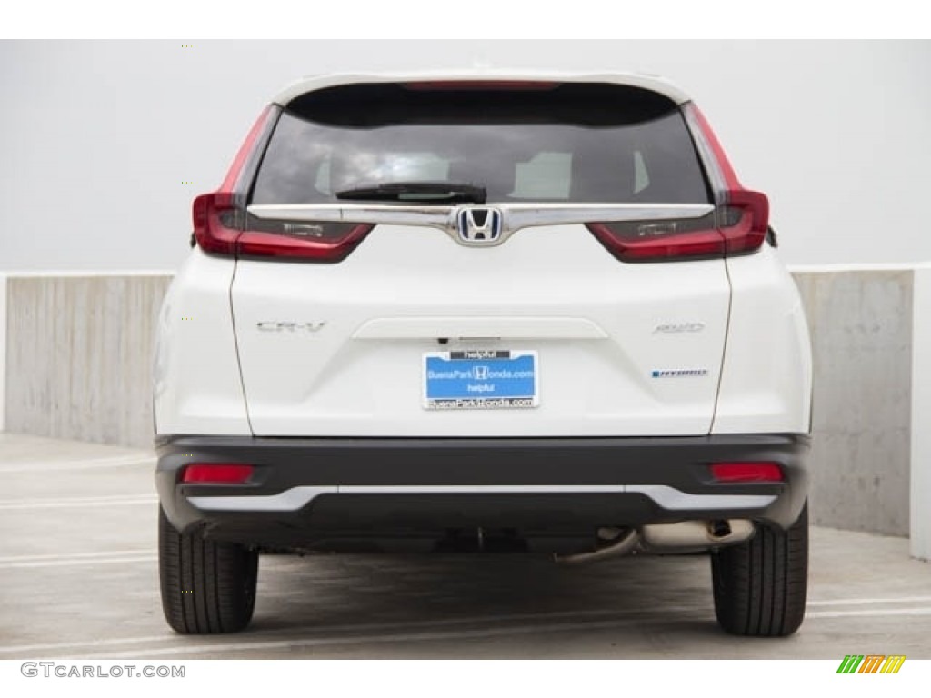 2021 CR-V EX AWD Hybrid - Platinum White Pearl / Black photo #5