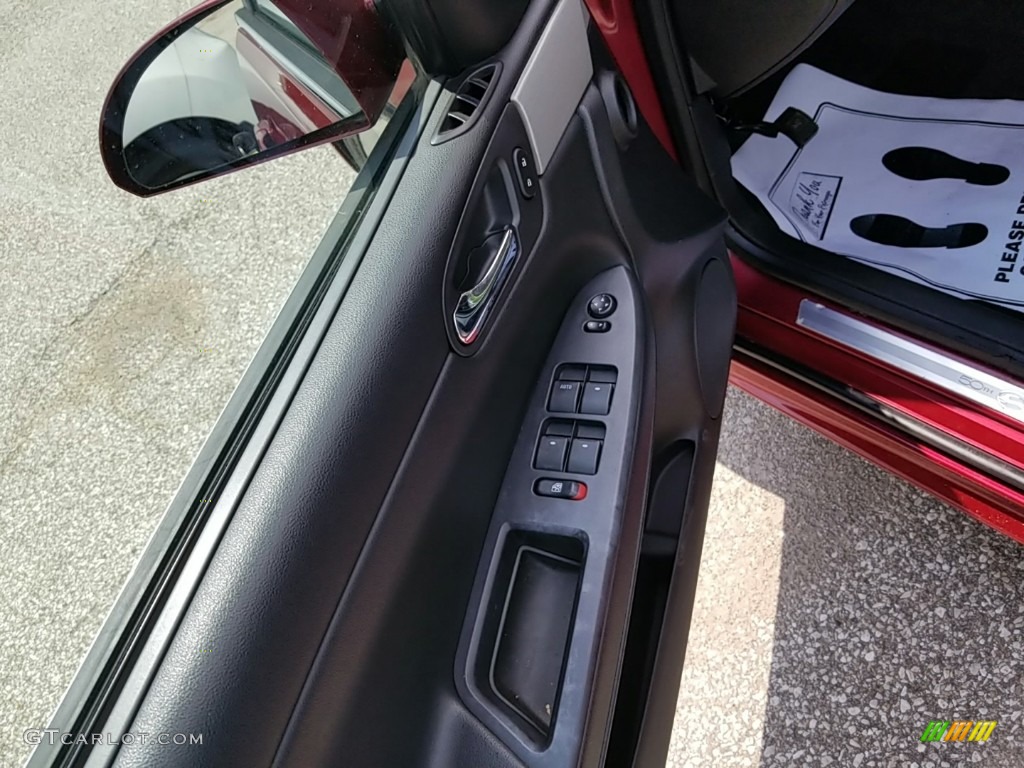 2008 Chevrolet Impala LT Gray/Ebony Black Door Panel Photo #142717830