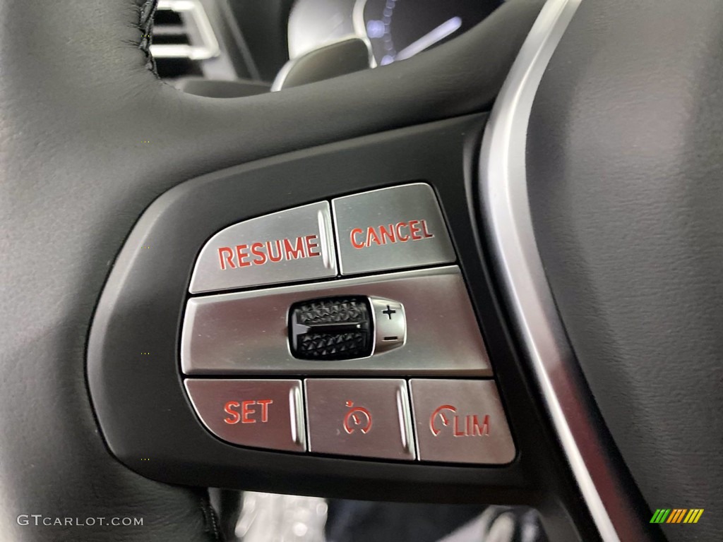 2022 BMW X3 xDrive30i Cognac Steering Wheel Photo #142718073