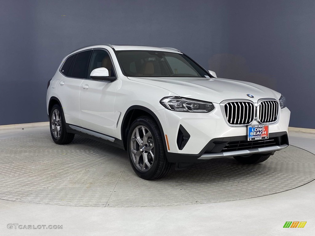 Mineral White Metallic 2022 BMW X3 xDrive30i Exterior Photo #142718391