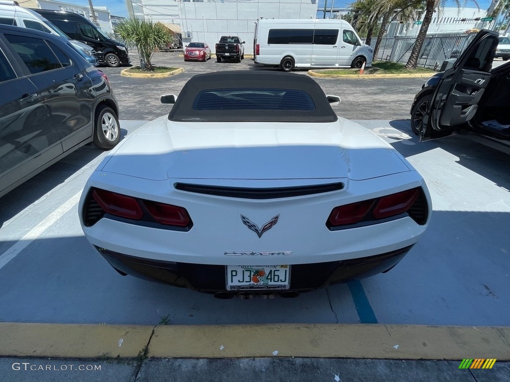 2016 Corvette Stingray Convertible - Arctic White / Gray photo #32