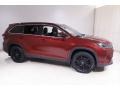 2019 Salsa Red Pearl Toyota Highlander XLE AWD  photo #1