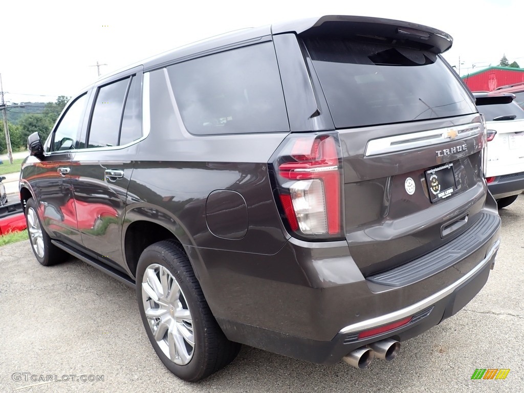 2021 Tahoe High Country 4WD - Graywood Metallic / Jet Black photo #2