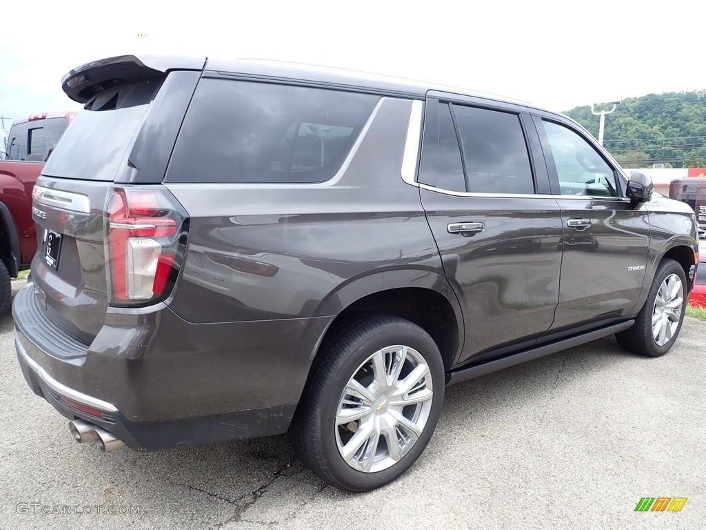 2021 Tahoe High Country 4WD - Graywood Metallic / Jet Black photo #3