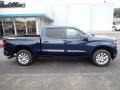 2021 Northsky Blue Metallic Chevrolet Silverado 1500 Custom Crew Cab 4x4  photo #2