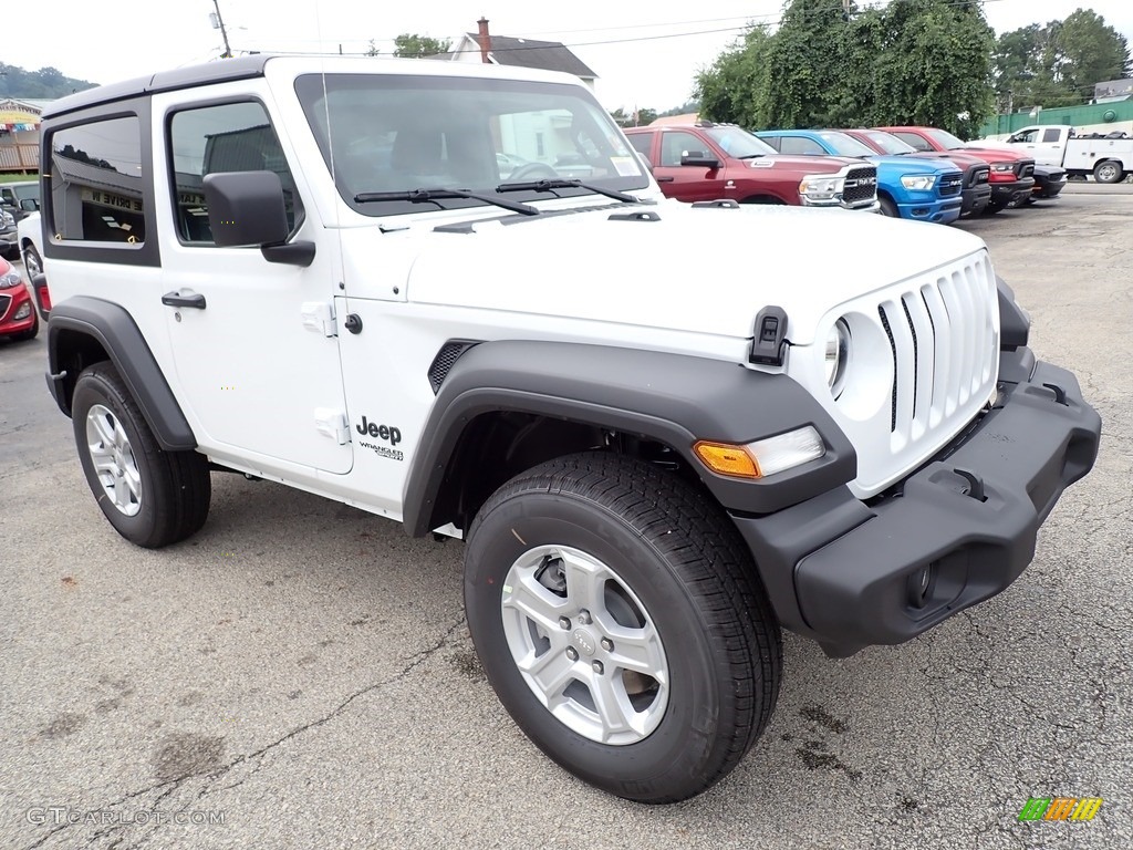 2021 Wrangler Sport 4x4 - Bright White / Black photo #8