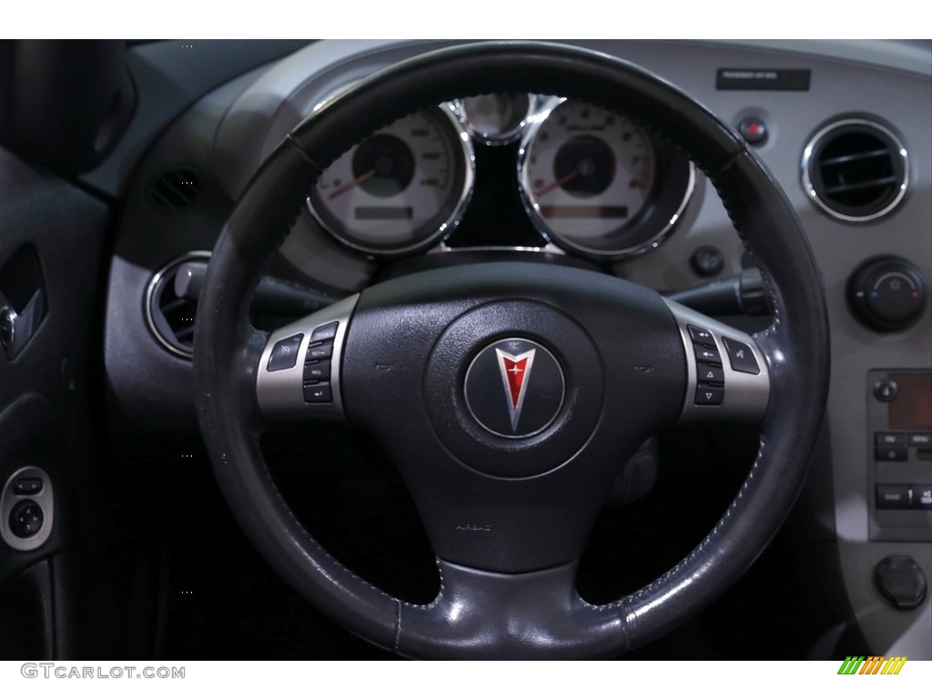 2007 Solstice Roadster - Mysterious Black / Ebony photo #7