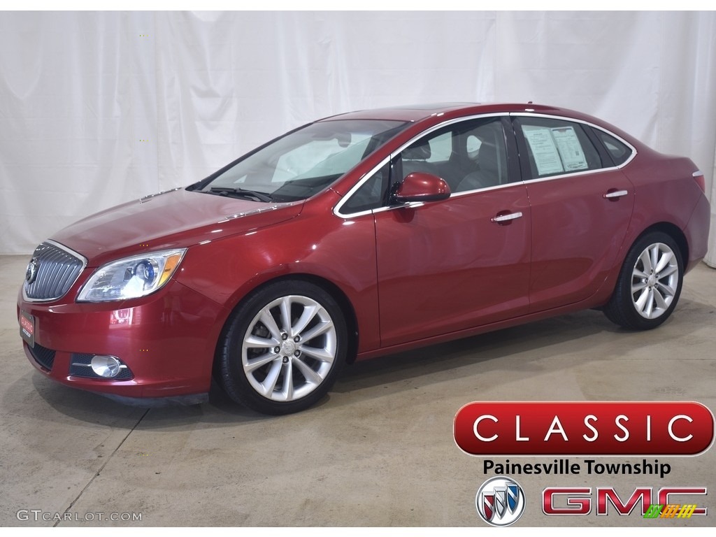 2012 Verano FWD - Crystal Red Tintcoat / Medium Titanium photo #1