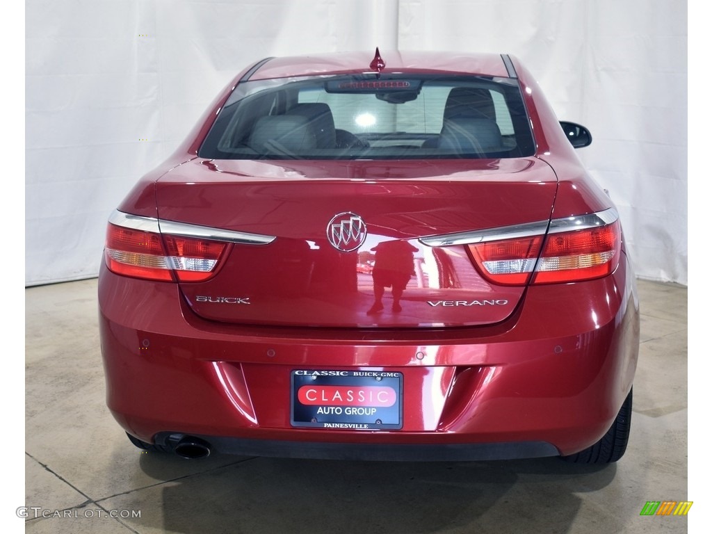 2012 Verano FWD - Crystal Red Tintcoat / Medium Titanium photo #3