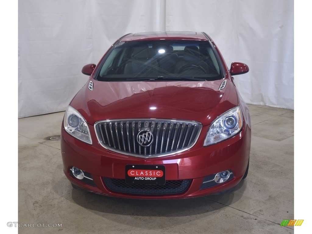 2012 Verano FWD - Crystal Red Tintcoat / Medium Titanium photo #4