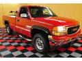 2000 Fire Red GMC Sierra 2500 SLT Regular Cab 4x4 #14224169