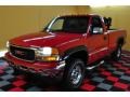 2000 Fire Red GMC Sierra 2500 SLT Regular Cab 4x4  photo #3