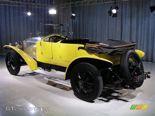 1928 20 Barker Tourer Convertible - Yellow / Black photo #2