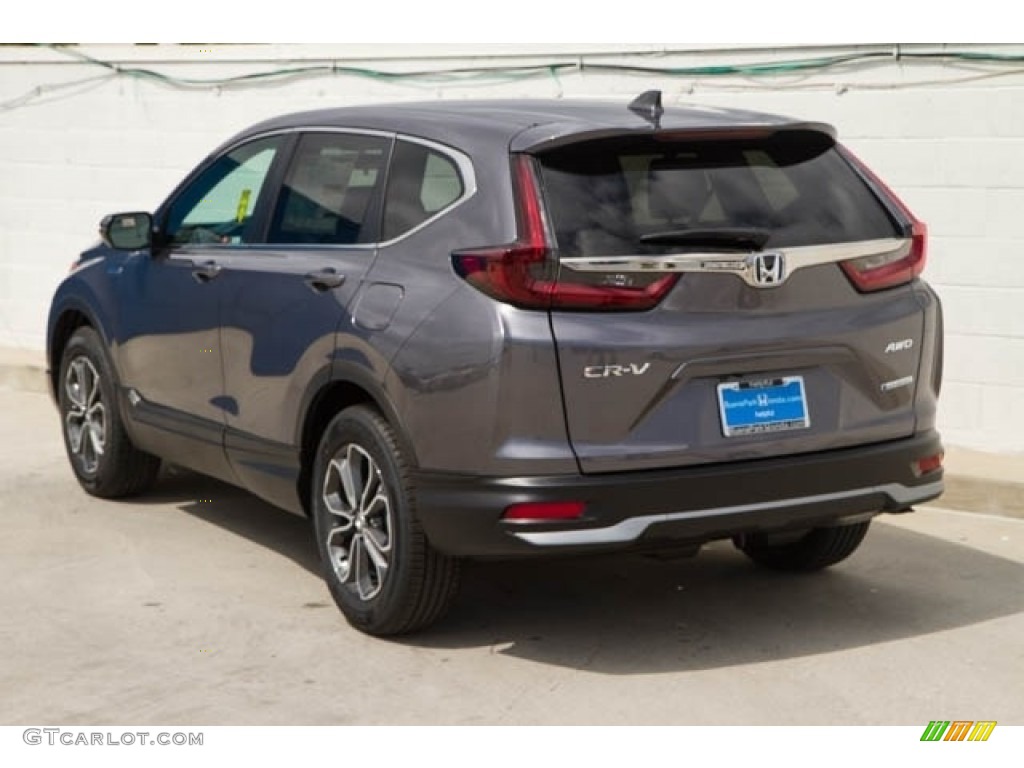 2021 CR-V EX AWD Hybrid - Modern Steel Metallic / Black photo #2