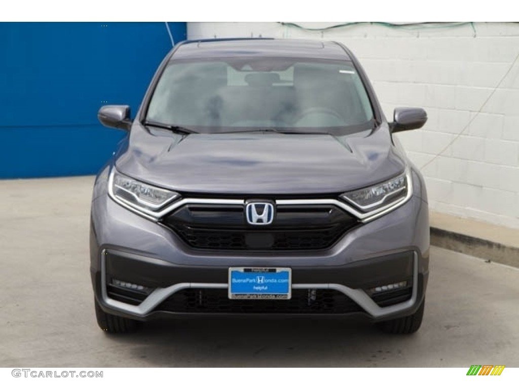 2021 CR-V EX AWD Hybrid - Modern Steel Metallic / Black photo #3