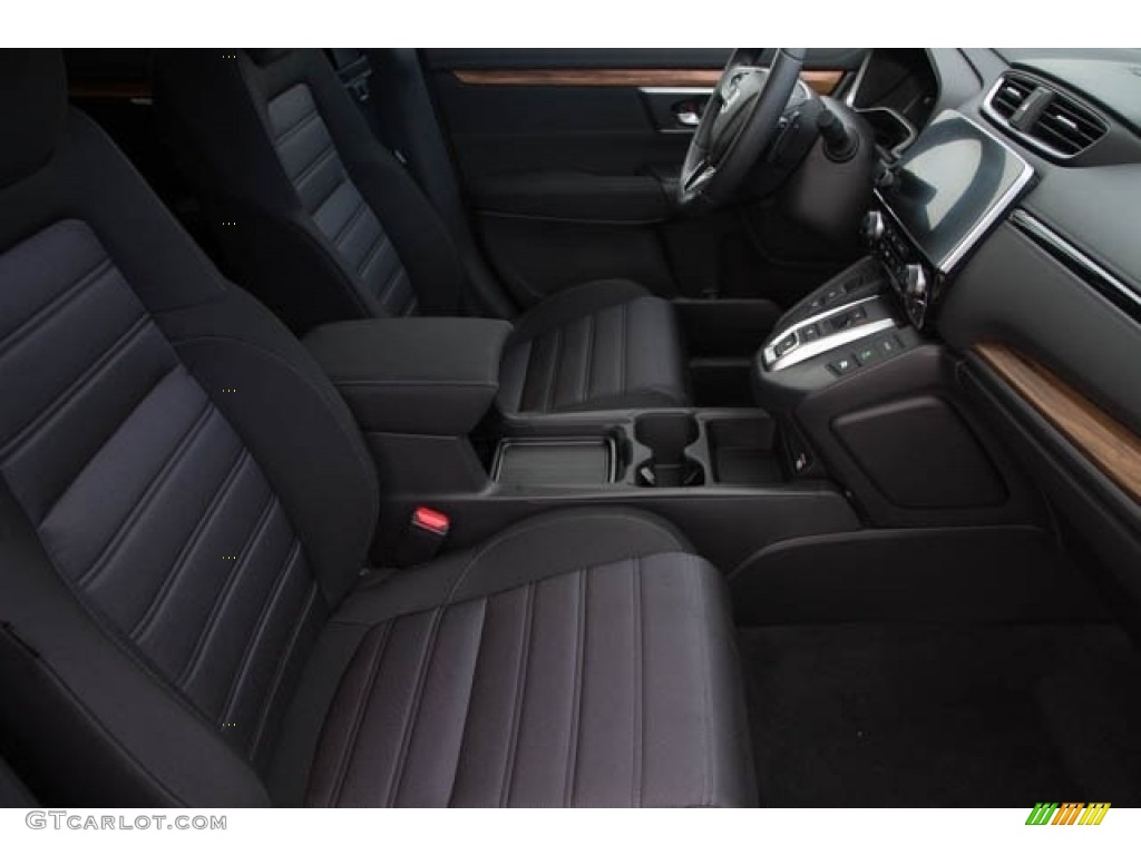 2021 CR-V EX AWD Hybrid - Modern Steel Metallic / Black photo #28
