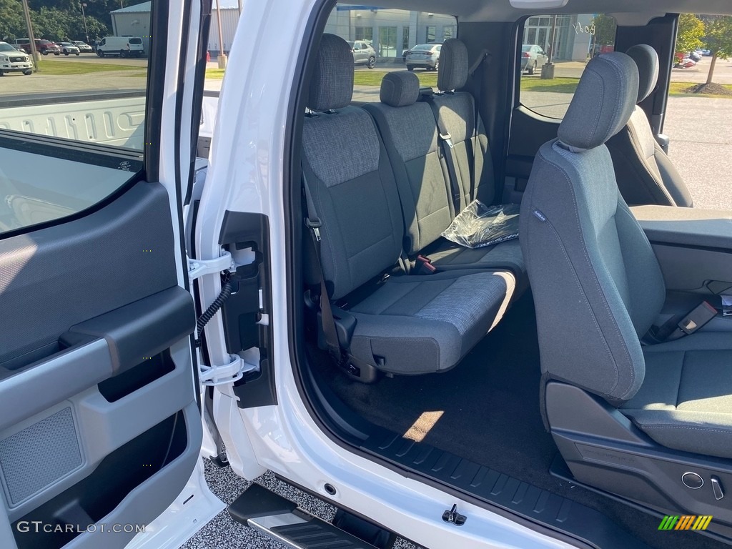 2021 F150 XLT SuperCab 4x4 - Oxford White / Medium Dark Slate photo #17