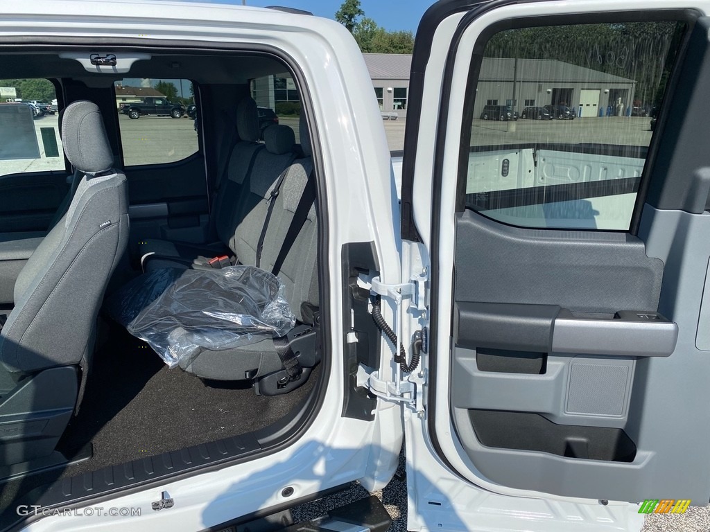 2021 F150 XLT SuperCab 4x4 - Oxford White / Medium Dark Slate photo #18