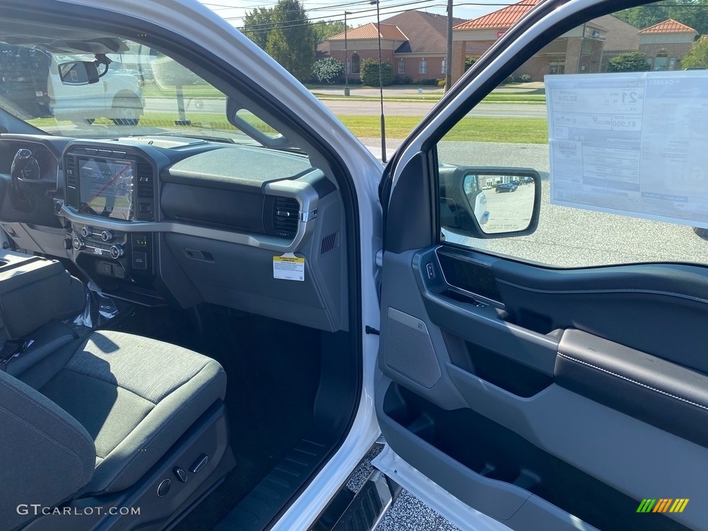2021 F150 XLT SuperCab 4x4 - Oxford White / Medium Dark Slate photo #19