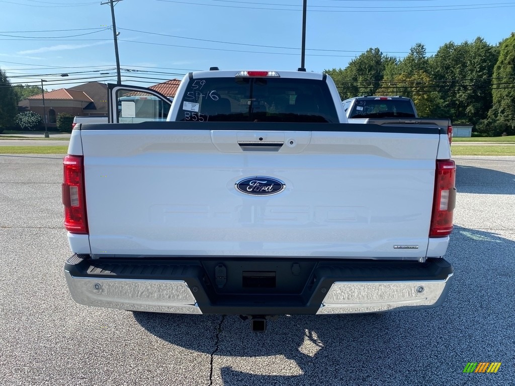 2021 F150 XLT SuperCab 4x4 - Oxford White / Medium Dark Slate photo #3