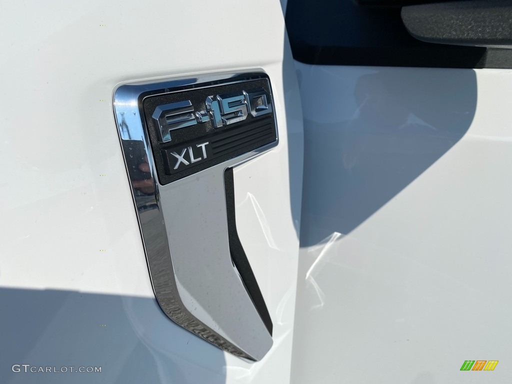 2021 F150 XLT SuperCab 4x4 - Oxford White / Medium Dark Slate photo #9