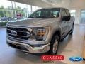 2021 Iconic Silver Ford F150 XLT SuperCrew 4x4  photo #1