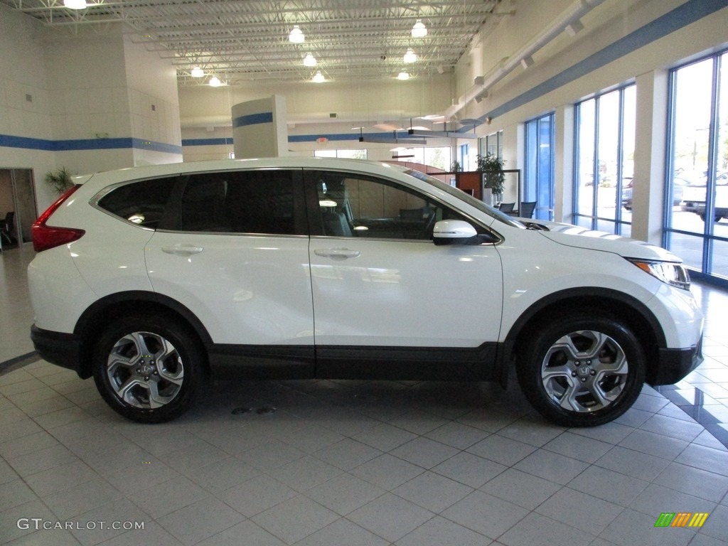 2018 CR-V EX-L AWD - White Diamond Pearl / Ivory photo #4