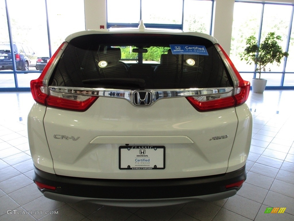 2018 CR-V EX-L AWD - White Diamond Pearl / Ivory photo #8