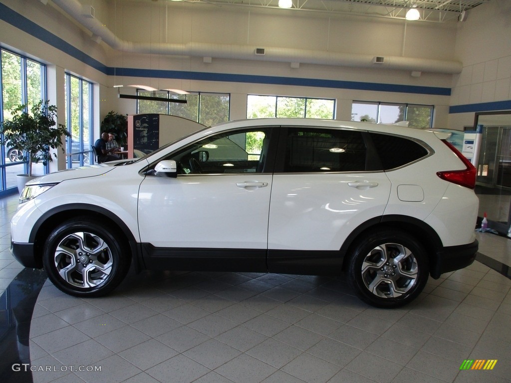 2018 CR-V EX-L AWD - White Diamond Pearl / Ivory photo #10