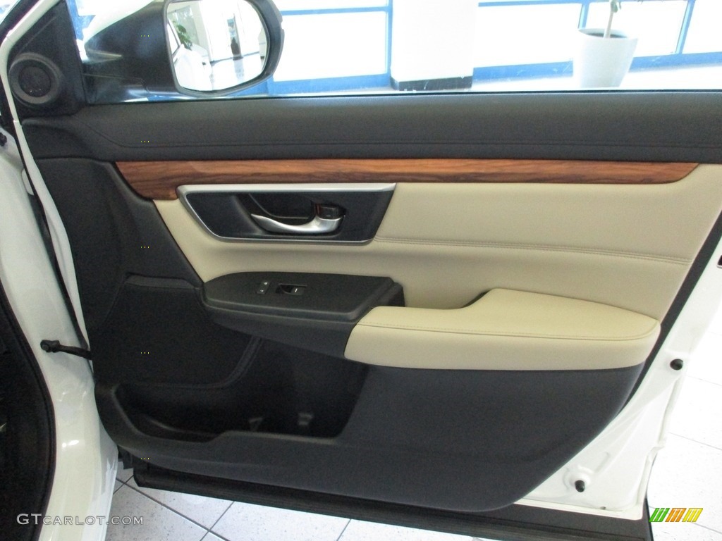 2018 CR-V EX-L AWD - White Diamond Pearl / Ivory photo #14