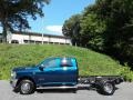 Patriot Blue Pearl 2021 Ram 3500 Tradesman Crew Cab 4x4 Chassis