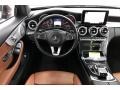Saddle Brown/Black Dashboard Photo for 2017 Mercedes-Benz C #142728336